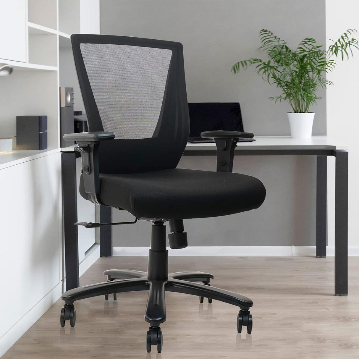 Ergonomic Rolling Mesh Desk Chair, Executive Mesh Chair,Big and Tall Office Heavy