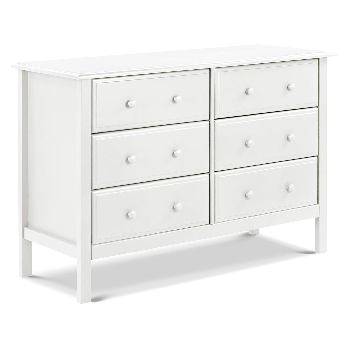 Jayden 6-Drawer Double Wide Dresser in White, Greenguard Gold Certified