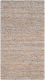 Cape Cod Collection Area Rug - 9' x 12', Grey & Sand, Handmade Flat Weave Jute