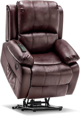 Small-Regular Power Lift Recliner Chair with Massage and Heat for Petite Elderly People,