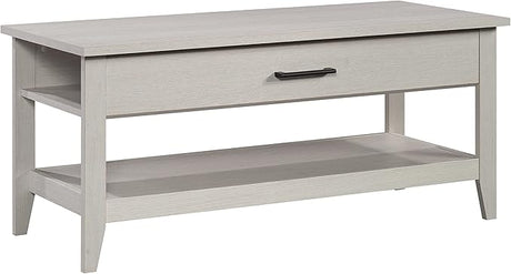 Summit Station Lift-top Coffee Table, L: 43.31" x W: 19.29" x H: 18.98", Laurel Oak