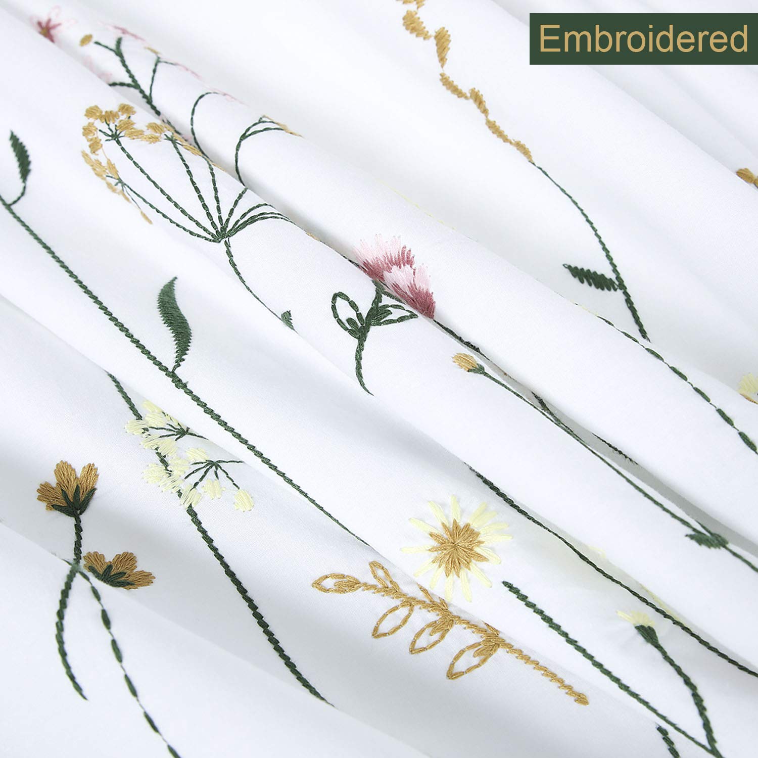 White Flower Duvet Cover Set Queen Floral Cotton Pink Flowered Spring Elegant