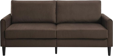 72.8'' Upholstered Modern Sofa, 3 Seater Comfy Couch for Bedroom and Living Room,