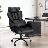 Office Chair with Massage Lumbar Support 450lbs Reclining Office Chair with Footrest