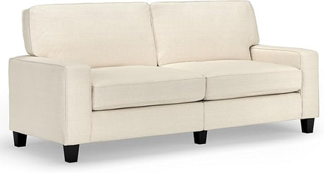 Palisades 78" Track Arm Sofa, Easy Care Polyester, Soft Pillow Back, Pocket Coil Seat