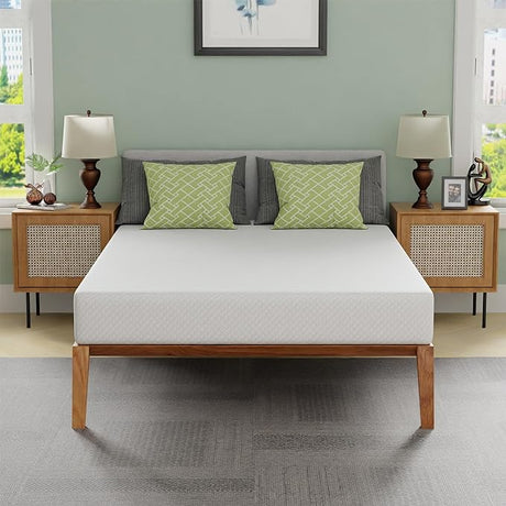 Full Mattress 6 inch Gel Memory Foam Mattress for Cool Sleep & Pressure Relief