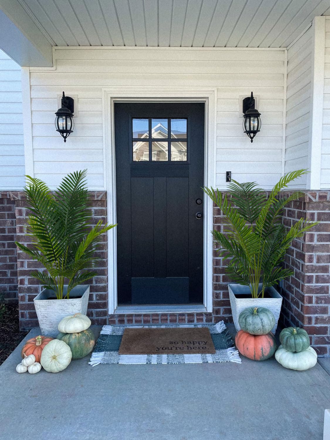 5ft Artificial Palm Tree for Home Decor, 5 Feet Faux Plant Fake Silk Tropical Kentia Areca