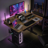 48 * 30 Inches Electric Standing Widened Desk Adjustable Height with 4 Drawers