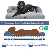 Orthopedic Dog Beds for Extra Large Dogs, Waterproof Dog Beds Xlarge