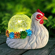Solar Garden Statues Loving Turtle Garden Decor Lights for Outside