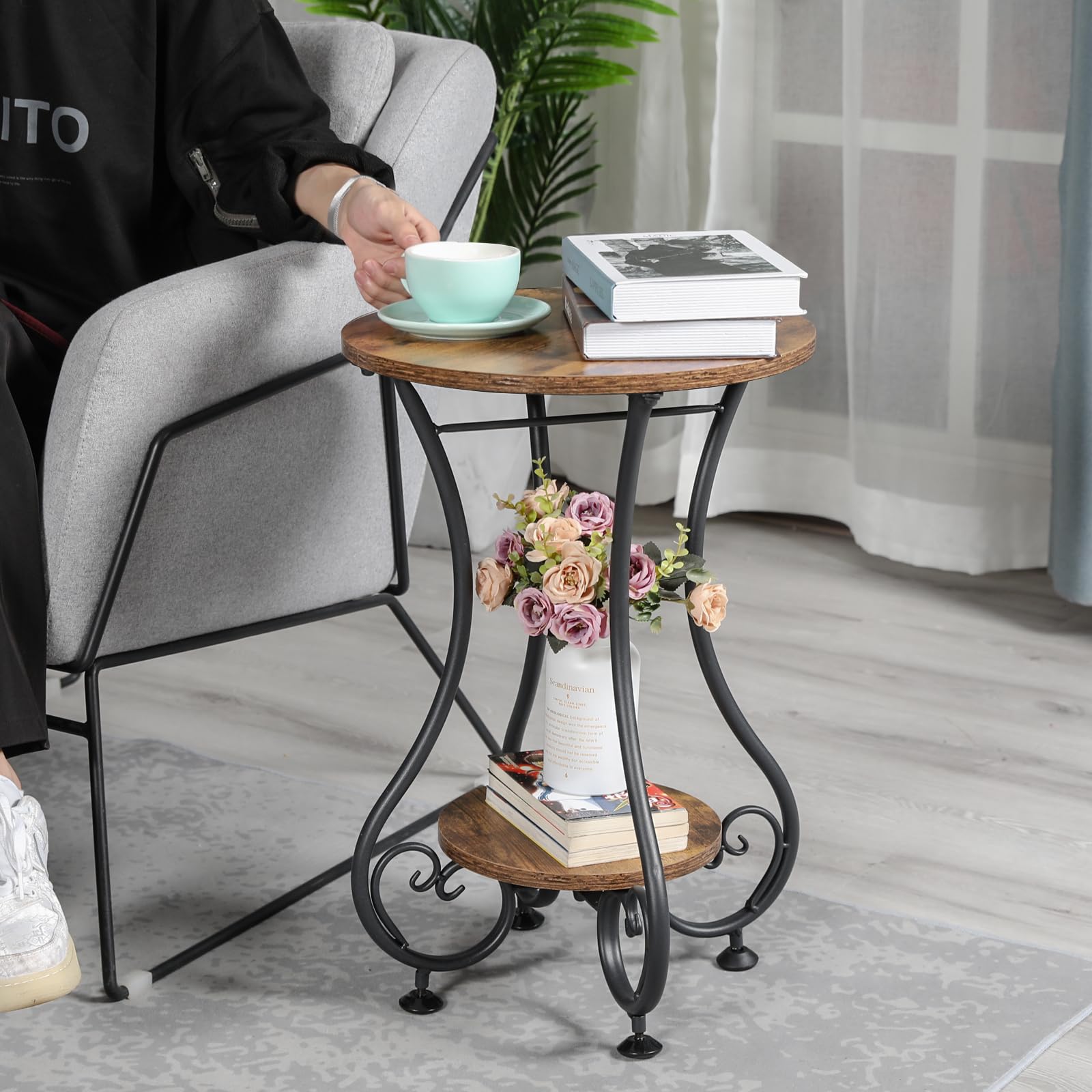 Coffee Tea Table Nightstand Home Decor