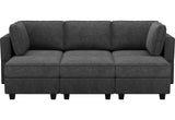 Modular Sofa Bed Module Sectional Sleeper Sofa Convertible Sectional Couch Bed Set