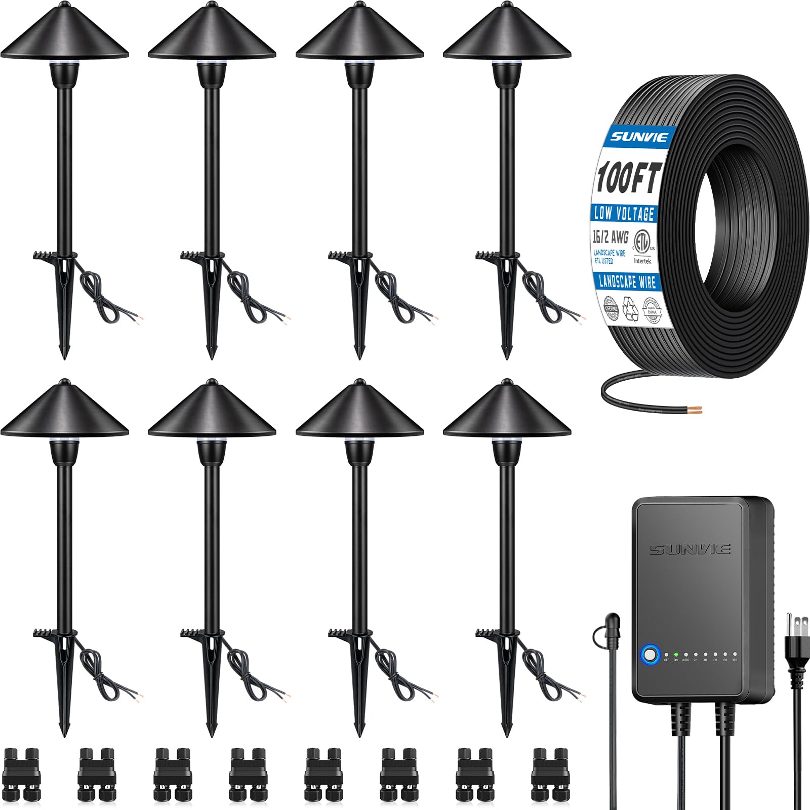 LED Low Voltage Landscape Lighting Kit