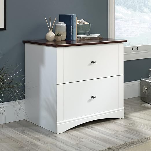 Miscellaneous Office Lateral File, Soft White Finish