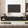 Extendable TV Console Table Modern TV Cabinet with Drawers