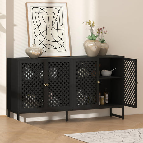 Sideboard Buffet Cabinet, Kitchen Storage Cabinet, Console Table with Storage