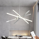 Modern Sputnik Chandelier Ceiling 82W LED Gold Pendant Light Embedded Mount