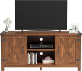 TV Stand, 65 Inch TV Farmhouse Entertainment Center with Double Barn