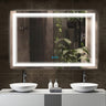 48”x 32” Bathroom Led Vanity Mirror with 3 Colors Light, Dimmable Touch