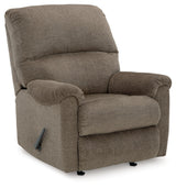 Stonemeade Casual Manual Rocker Recliner, Dark Brown