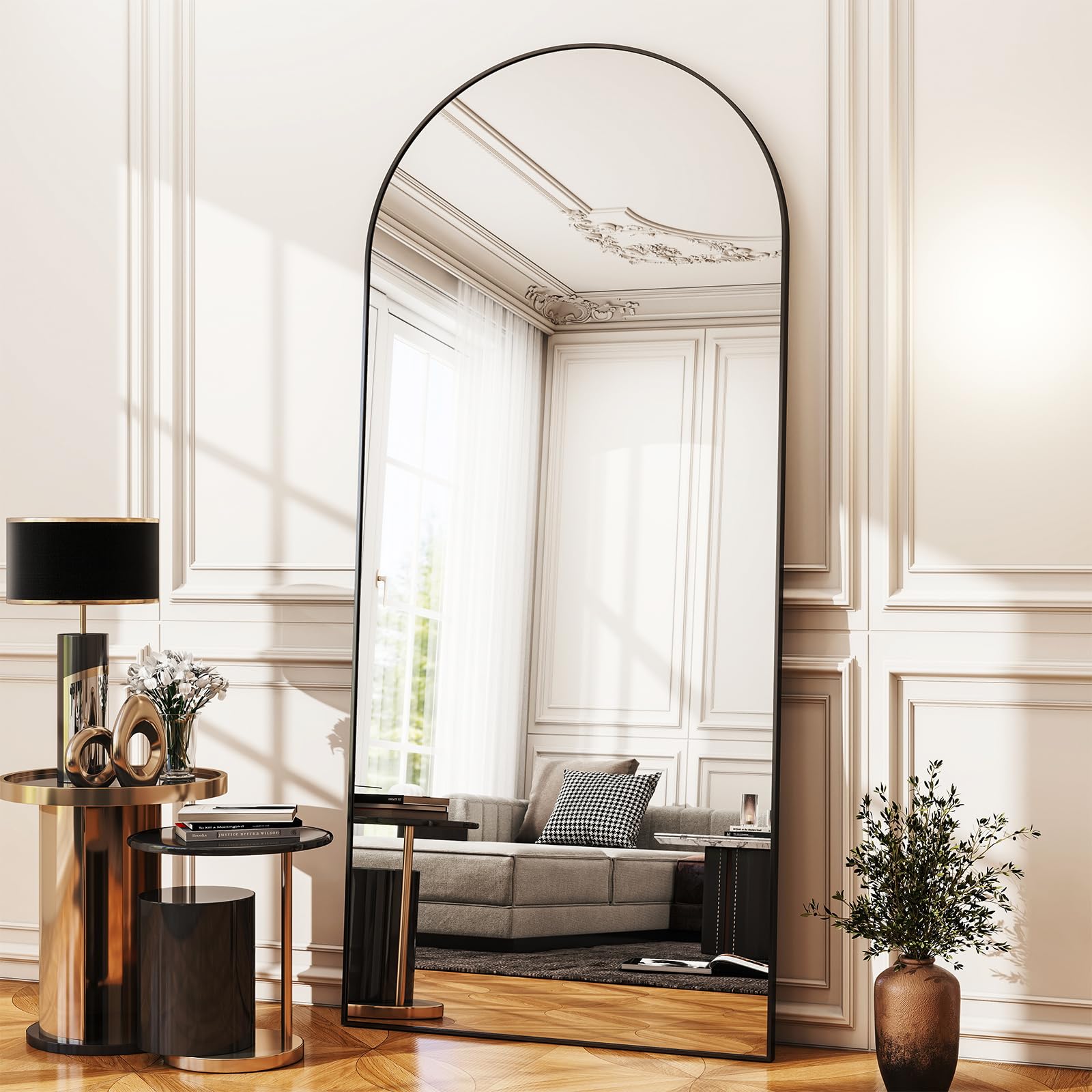 Arched Full-Length Mirror, Arched Floor Mirror