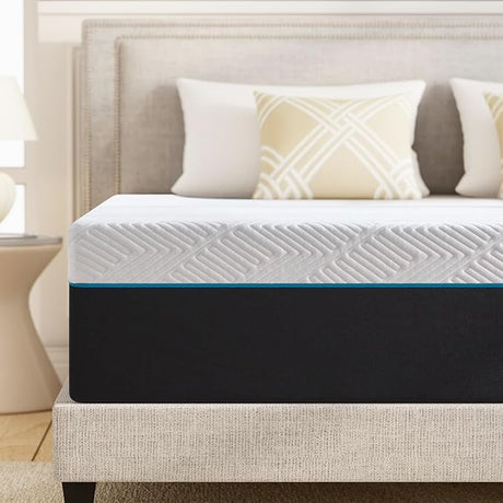 Queen Mattress,10-Inch Queen Size Foam Mattress in Box,Edges Support