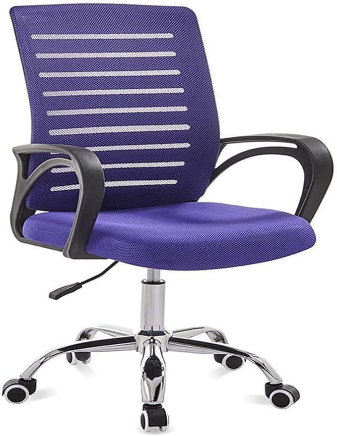 Lumbar Support for Swivel Lumbar Support Desk Chair, Computer Mesh Chair with Armrest Black,Black Frame (Color : Black Frame Red)