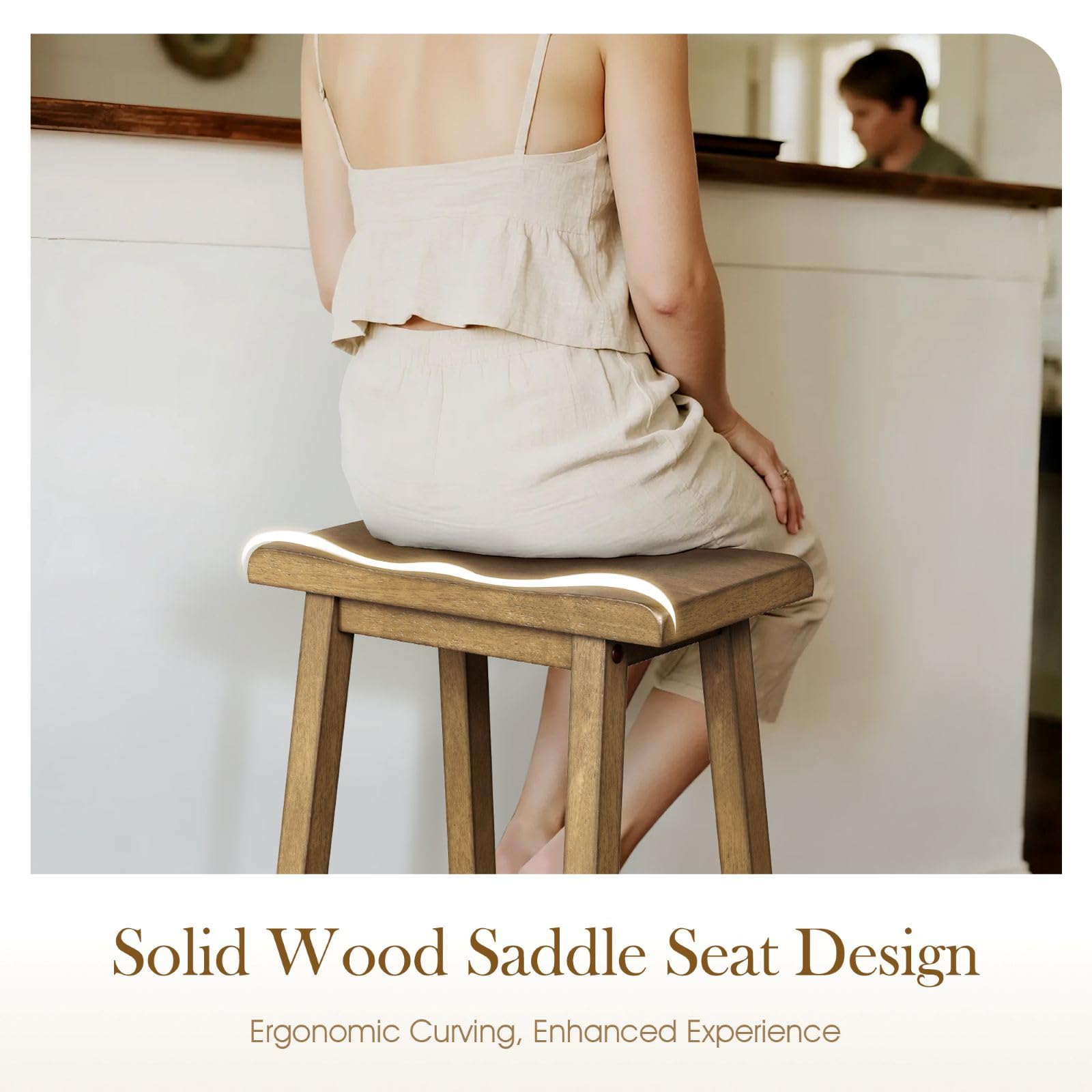 4-Piece Dining Set with Bench and Chairs