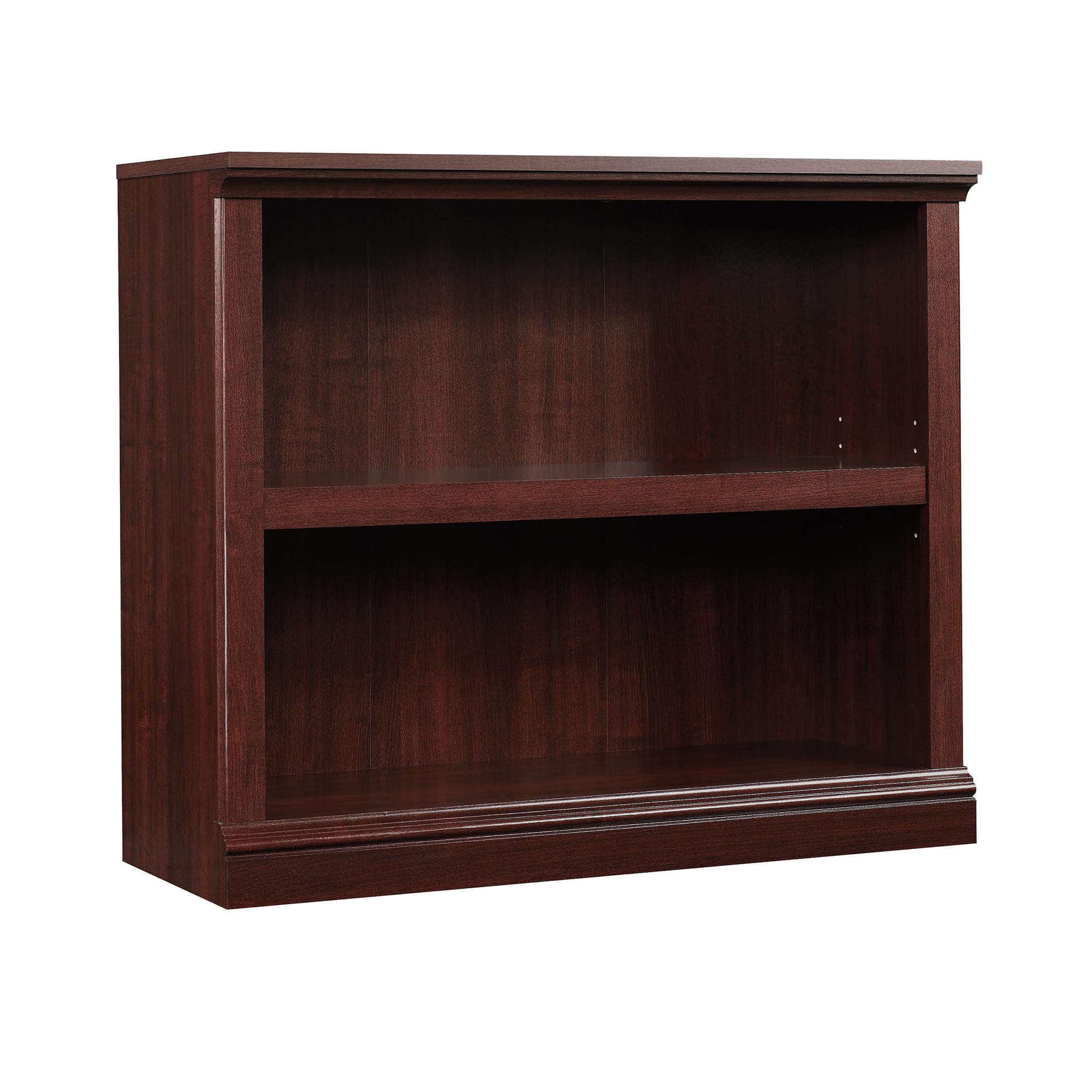 Miscellaneous Storage 2-Shelf Bookcase/ book shelf, Select Cherry finish