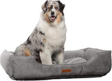 Luxury Dog Bed - Comfortable Tufted Velvet Cushion for Small to Large Dogs