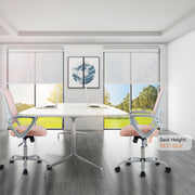 Office Desk Chair, Adjustable Mesh Computer Chair with Lumbar Support Armrest