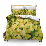 Printed Comforter Cover Set Twin Size Leaf-4545 Bedspread Room Decor for Kids Boys