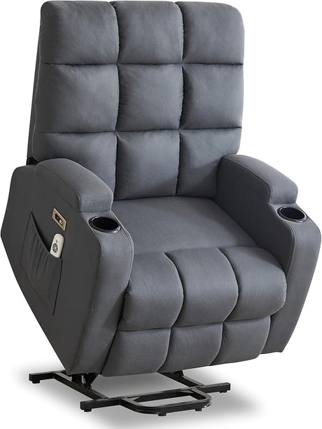 Power Lift Recliner Chair with Extended Footrest for Adults,Oversized Lift Chair for Elderly