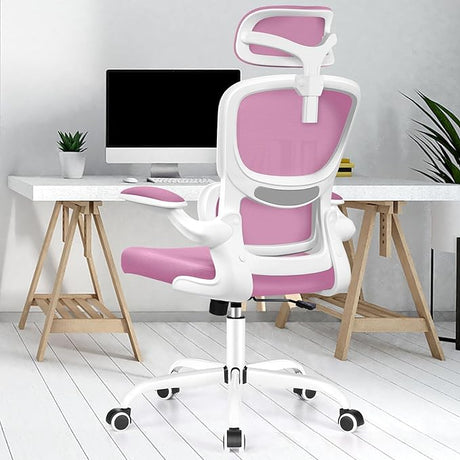 Ergonomic Office Chair, High Back Mesh Desk Chair with Lumbar Support and Adjustable