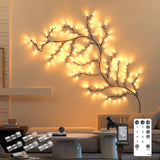 Willow Vine Lights Room Decor: 7.5Ft Home Decorations Flexible Enchanted Fairy Lights