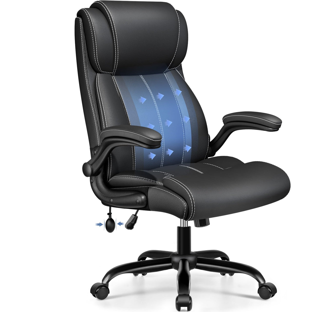 Ergonomic Office Chair with Adjustable Lumbar Support