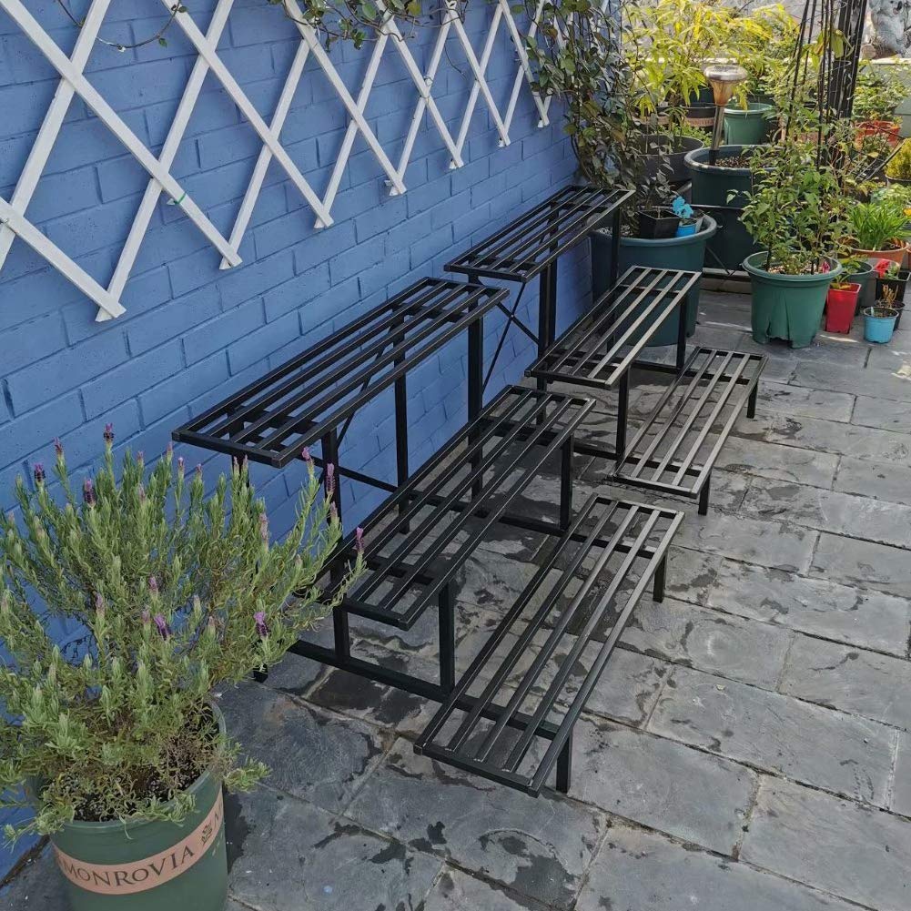 Heavy Duty 3 Tier Plant Stand for Home, Garden, Plant Lovers,Metal Storage