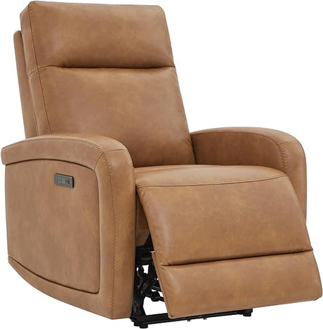 Recliner Chair, Zero Wall Reclining Sofa Chair W Power Headrest Type-C Charger