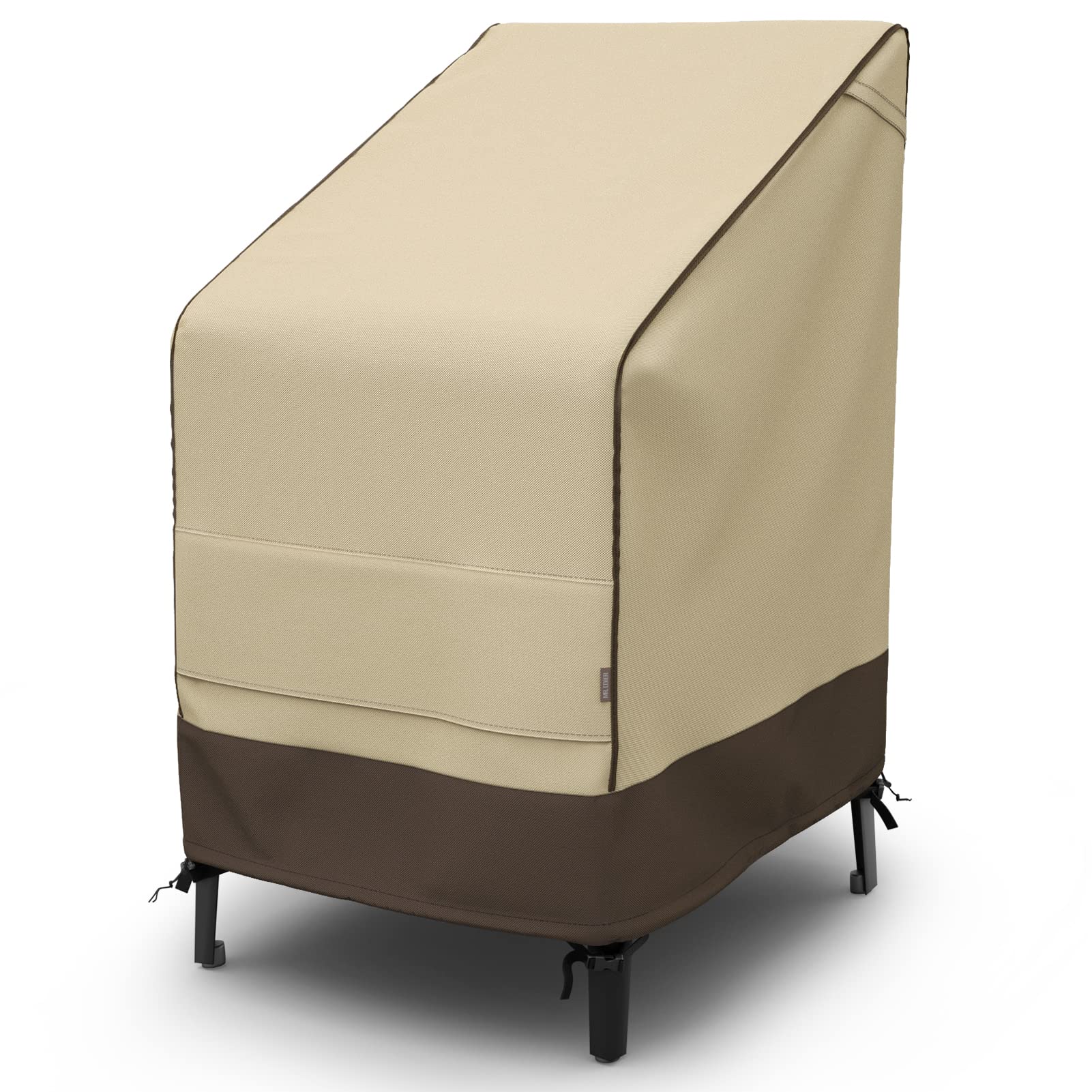Stackable Patio Chair Cover, Fits 4-6 Outdoor Stackable Chairs, 26W x 34D x 45H Inches
