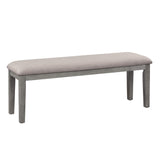 Blair 48"W Dining Bench, Grey