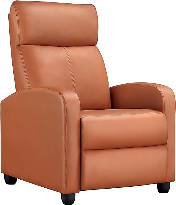 Recliner Chair PU Leather Recliner Sofa Home Theater Seating