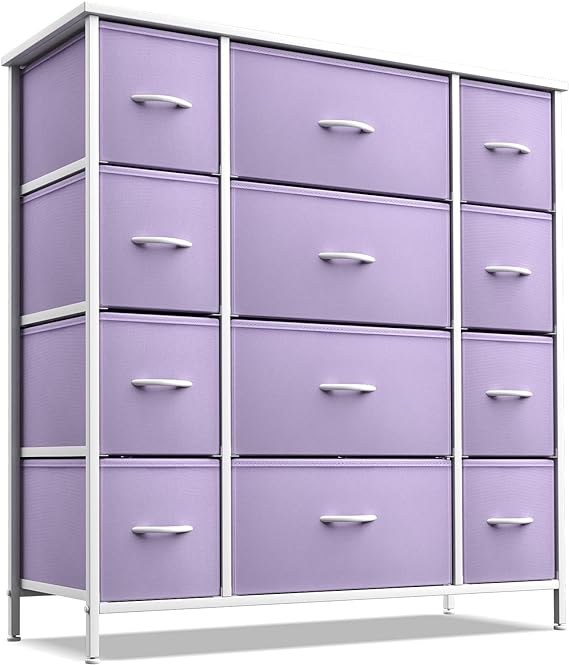 Sorbus Kids Dresser with 8 Drawers - Storage Unit Organizer Chest for Clothes - Bedroom