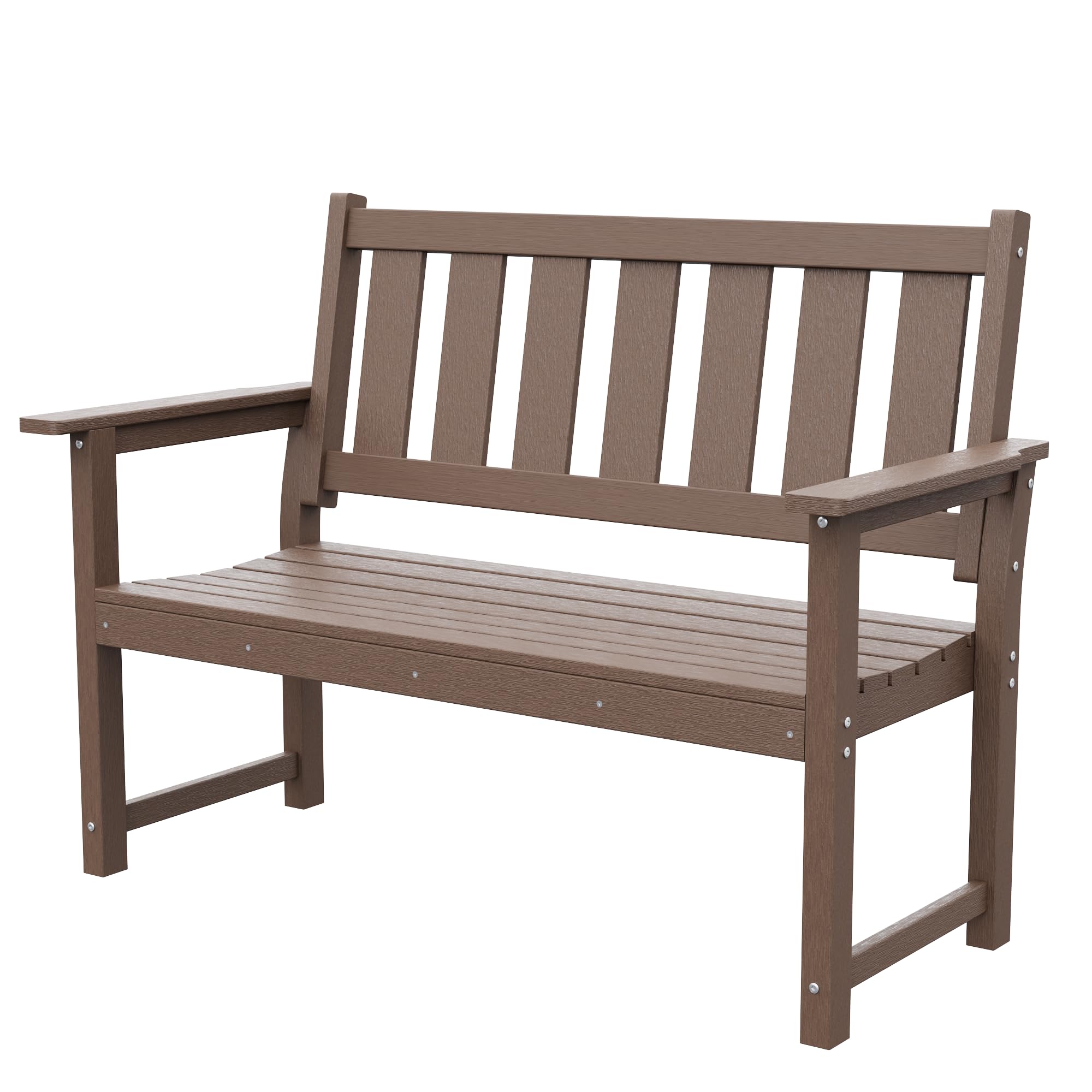 Memorial Bench – 50'' Weatherproof Durable Outdoor Bench