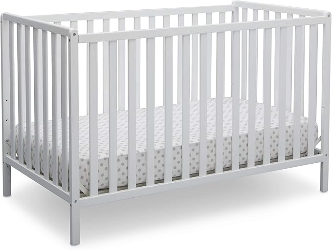 Heartland 4-in-1 Convertible Crib, Black