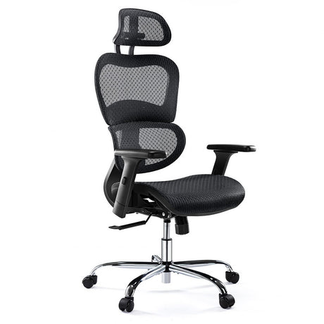 Ergonomic Office Chair, High Back Mesh Office Chair with 3D Armrests and Headrest