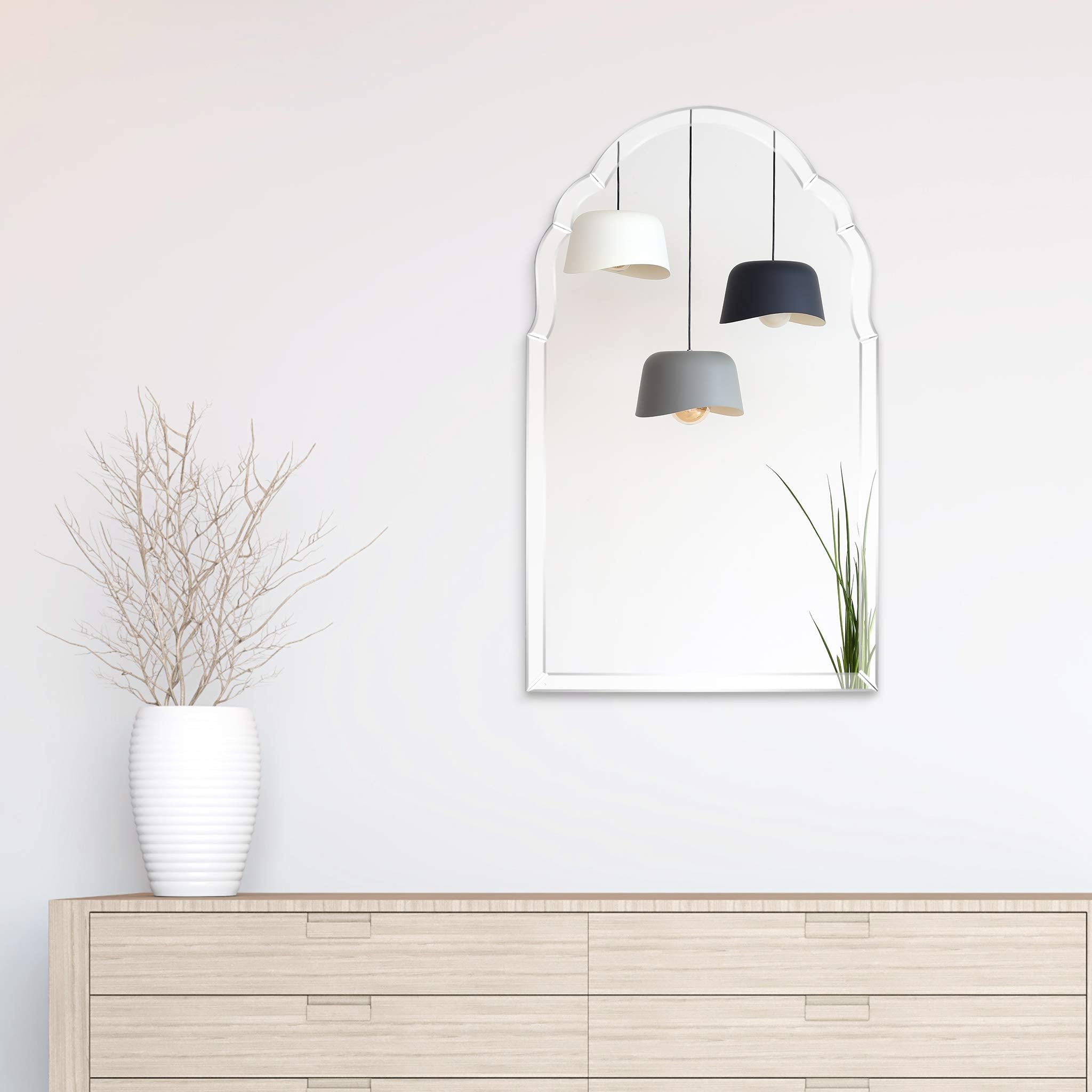 Empire Art Direct Elegant Arch Wall II Vanity