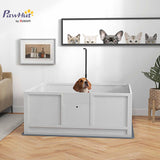 Whelping Box for Dogs with Light Stand & Waterproof Mat - 49" x 48"