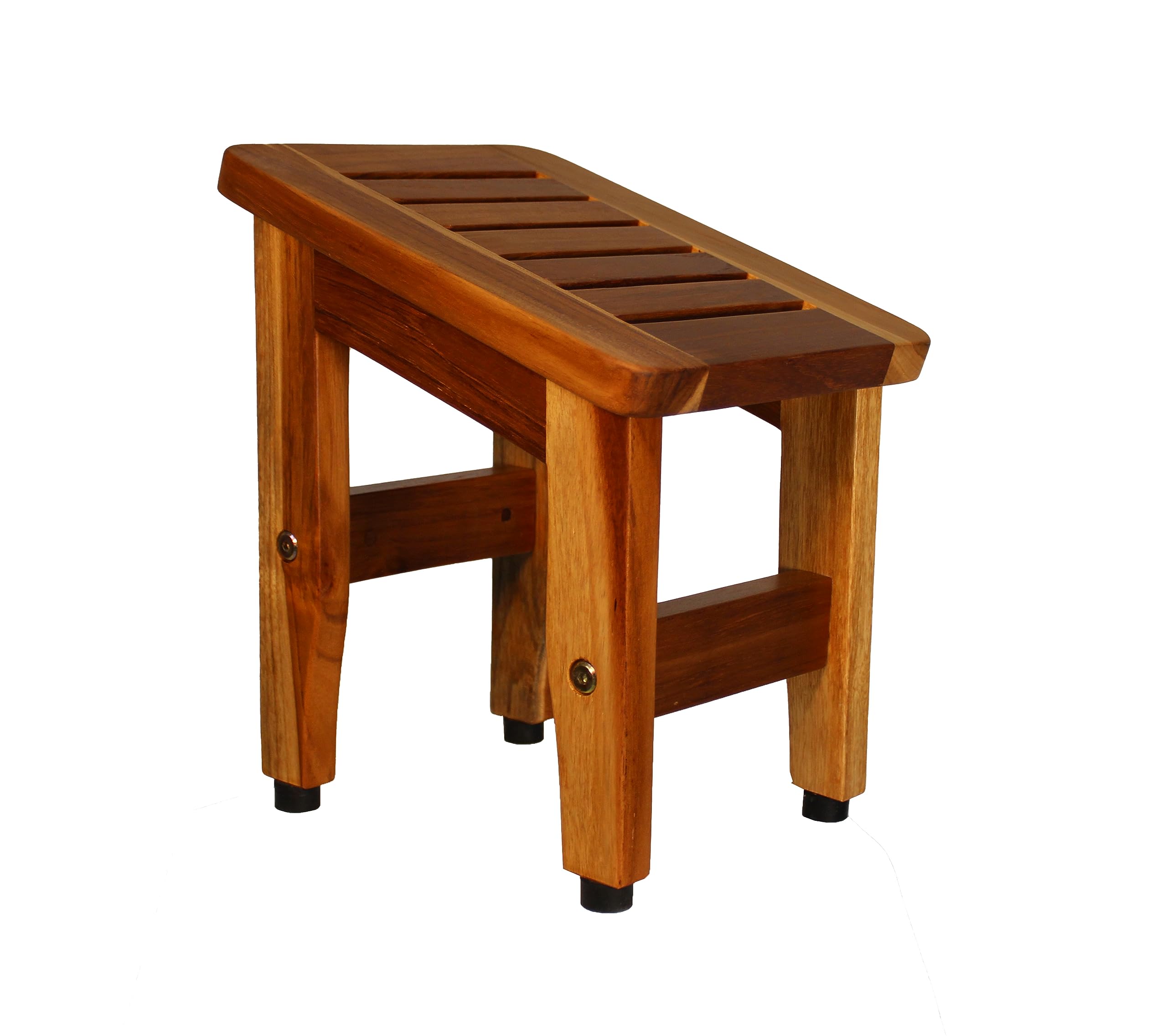 Foot Stool Waterproof Teak Wood Shower Bench Stoo