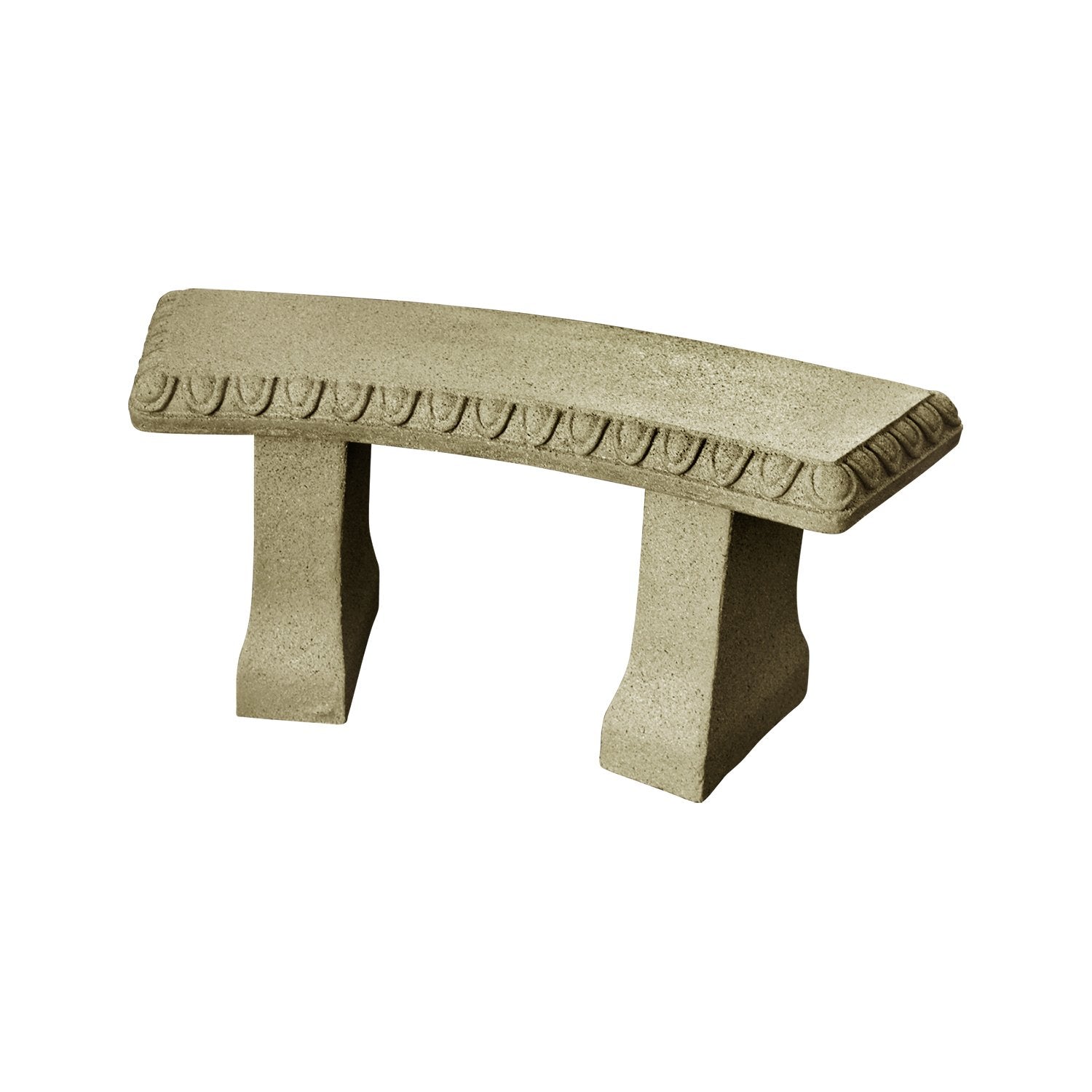 Garden Bench – Natural Sandstone Appearance – HDPE polyethylene plastic