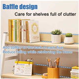 JXCAA Wall Ladder White Small Computer Desk Tall Bookcase Bookshelf Storage, Desktop Bookshelf Organizer, Thickened Steel Frame, with Installation Tools, 3 Layers, 55 X 32 X 90 Cm